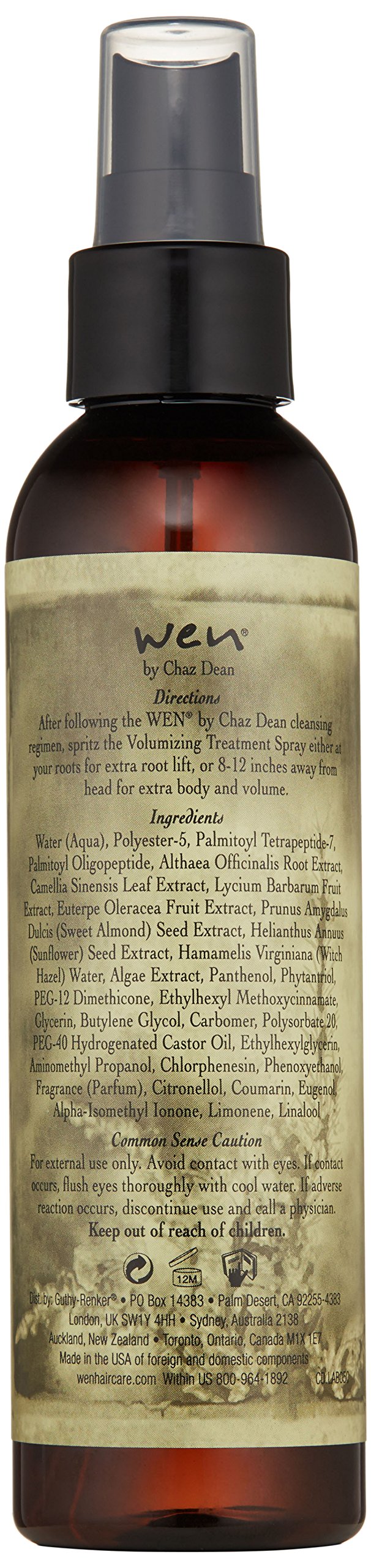 Amazon.com: WEN by Chaz Dean Sweet Almond Mint Volumizing